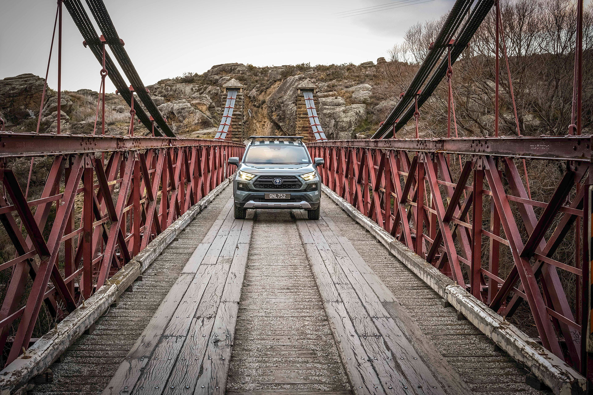 Toyota RAV4 on tour