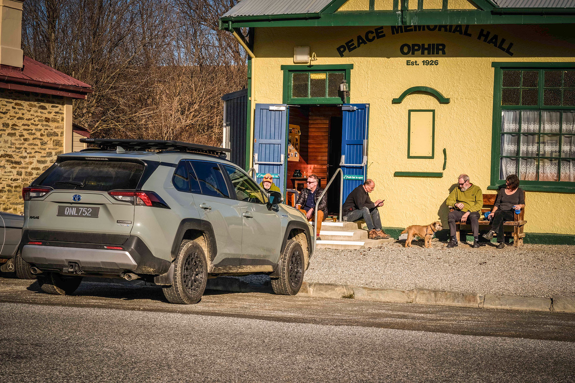 Toyota RAV4 on tour