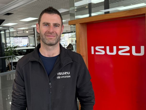 Anthony the aftersales manager at Bowater Hyundai Isuzu and Renault